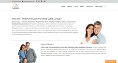 Desktop Screenshot of cyriagroup.com